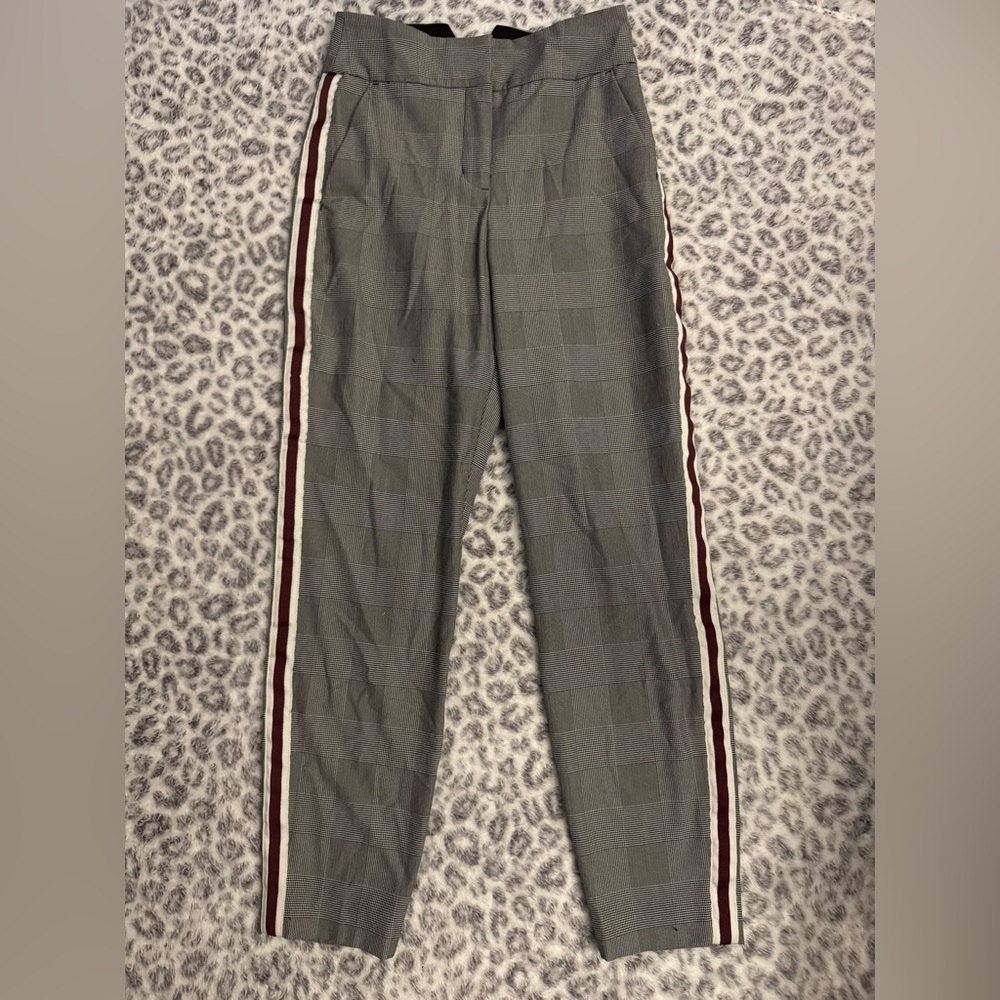 Express Gray Ankle Cropped Pants